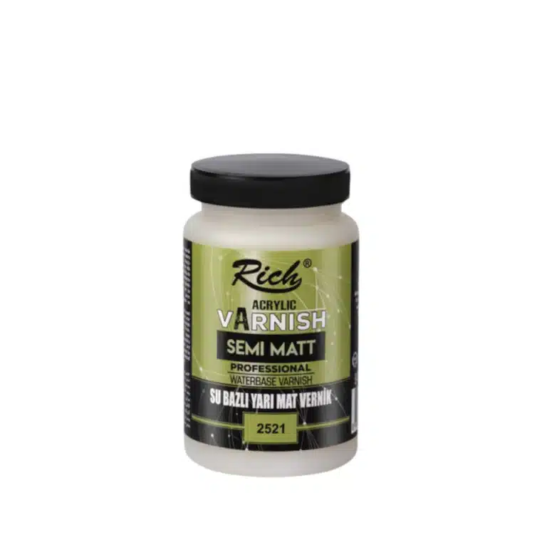 Rich Su Bazlı Yarı Mat Vernik 250 ml