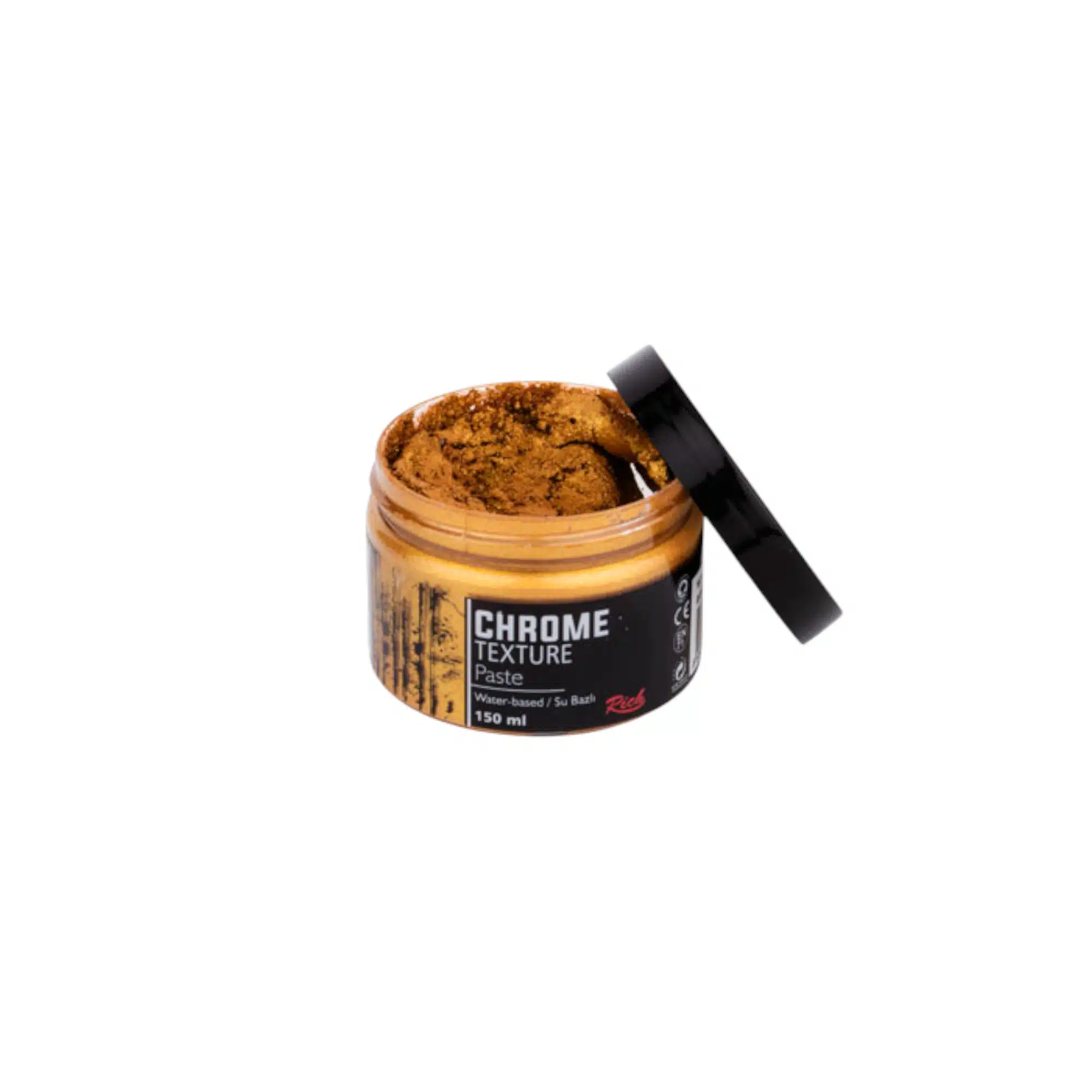 Rich Chrome Texture Paste 150 ml 5 Rich Chrome Texture Paste 150 ml-Antik Altın