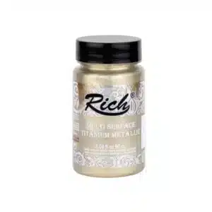 Rich Multi Surface Titanyum Metalik Boya 90 Ml | 0164-Bal Köpüğü