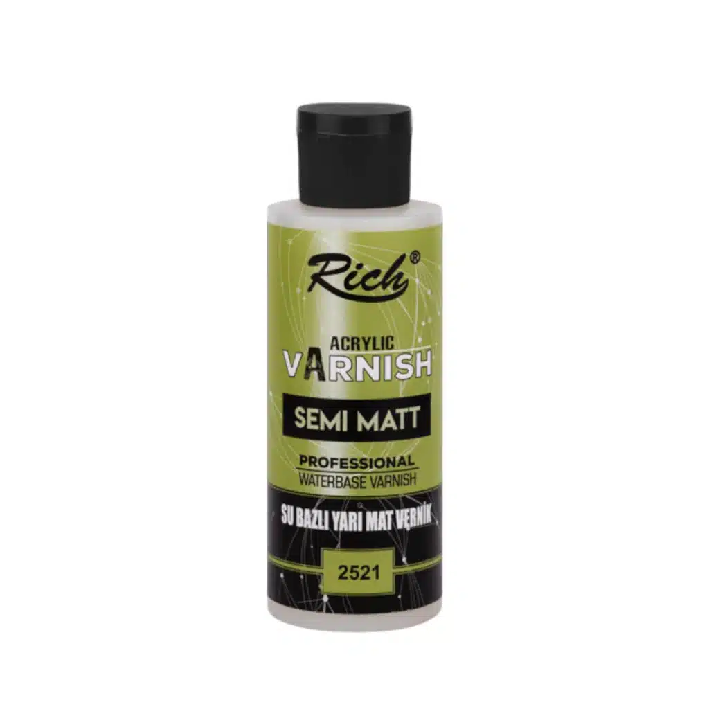 Rich Su Bazlı Yarı Mat Vernik 120 ml