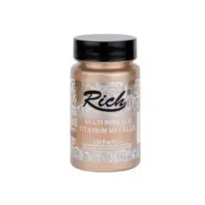 Rich Multi Surface Titanyum Metalik Boya 90 ml | 9001733-Şampanya 3 Rich Multi Surface Titanyum Metalik Boya 90 ml | 9001733-Şampanya