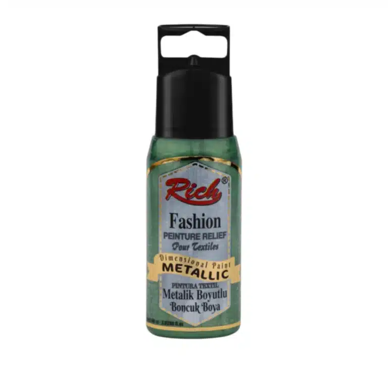 Metalik Boyutlu Boncuk Boya 60 ml-Yeşil