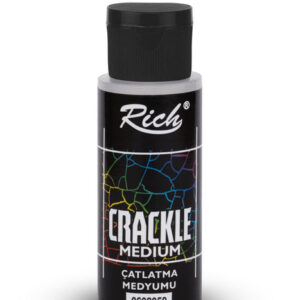 Rich Crackle Medium- 019240 Çatlatma Medyumu 120 ml
