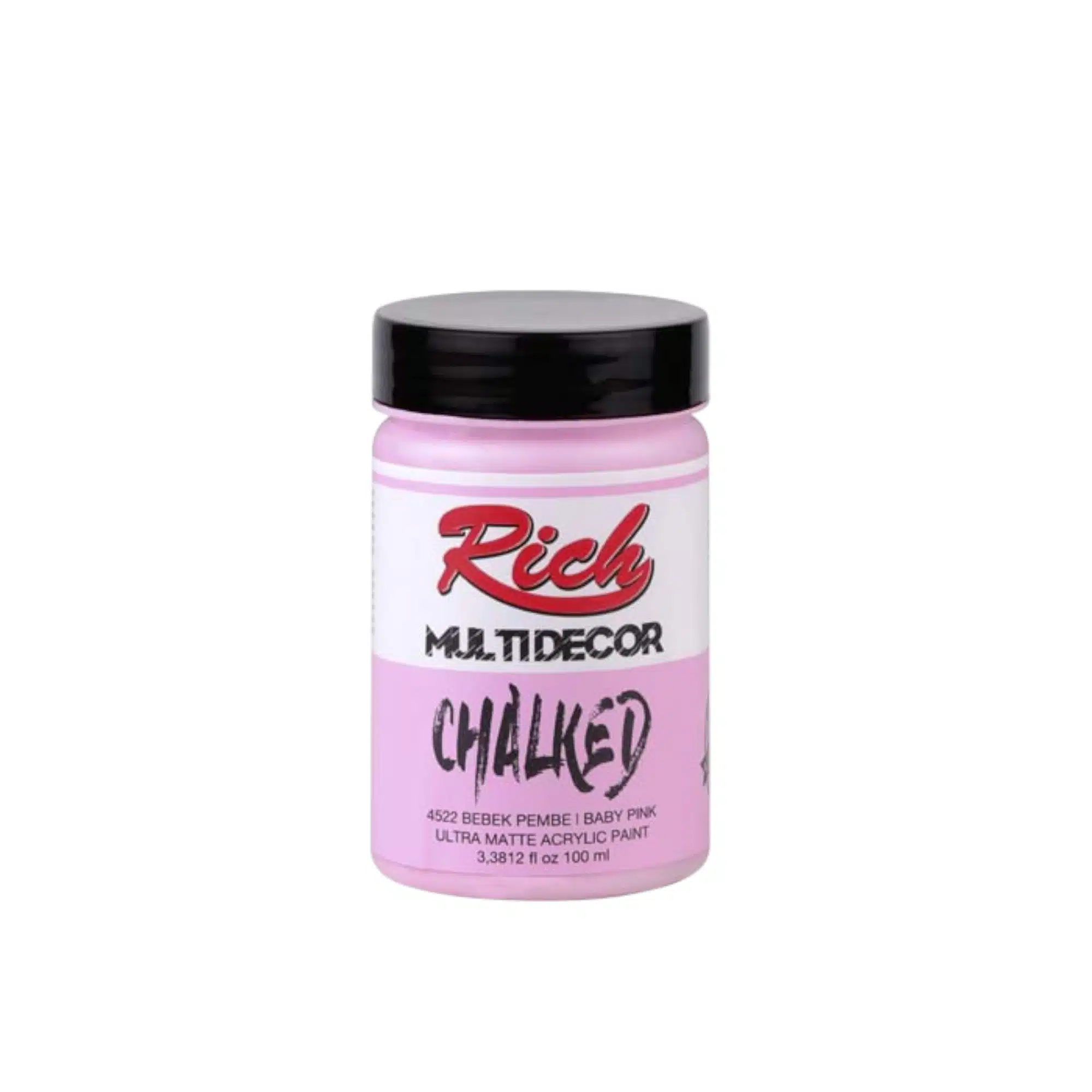 Rich Multidecor Chalked 100 ml | 4522-Bebek Pembe 1 Rich Multidecor Chalked 100 ml | 4522-Bebek Pembe