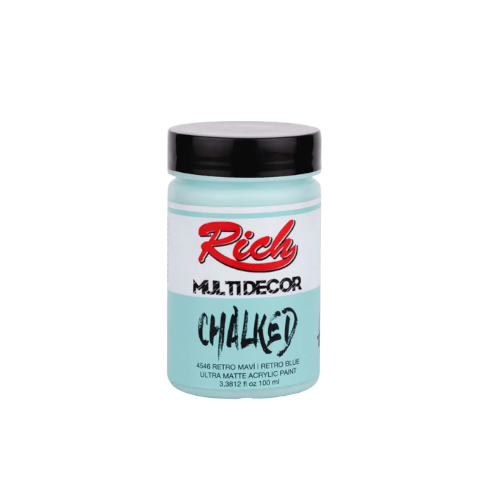 Rich Multidecor Chalked 100 ml | 4546-Retro Mavi 1 Rich Multidecor Chalked 100 ml | 4546-Retro Mavi