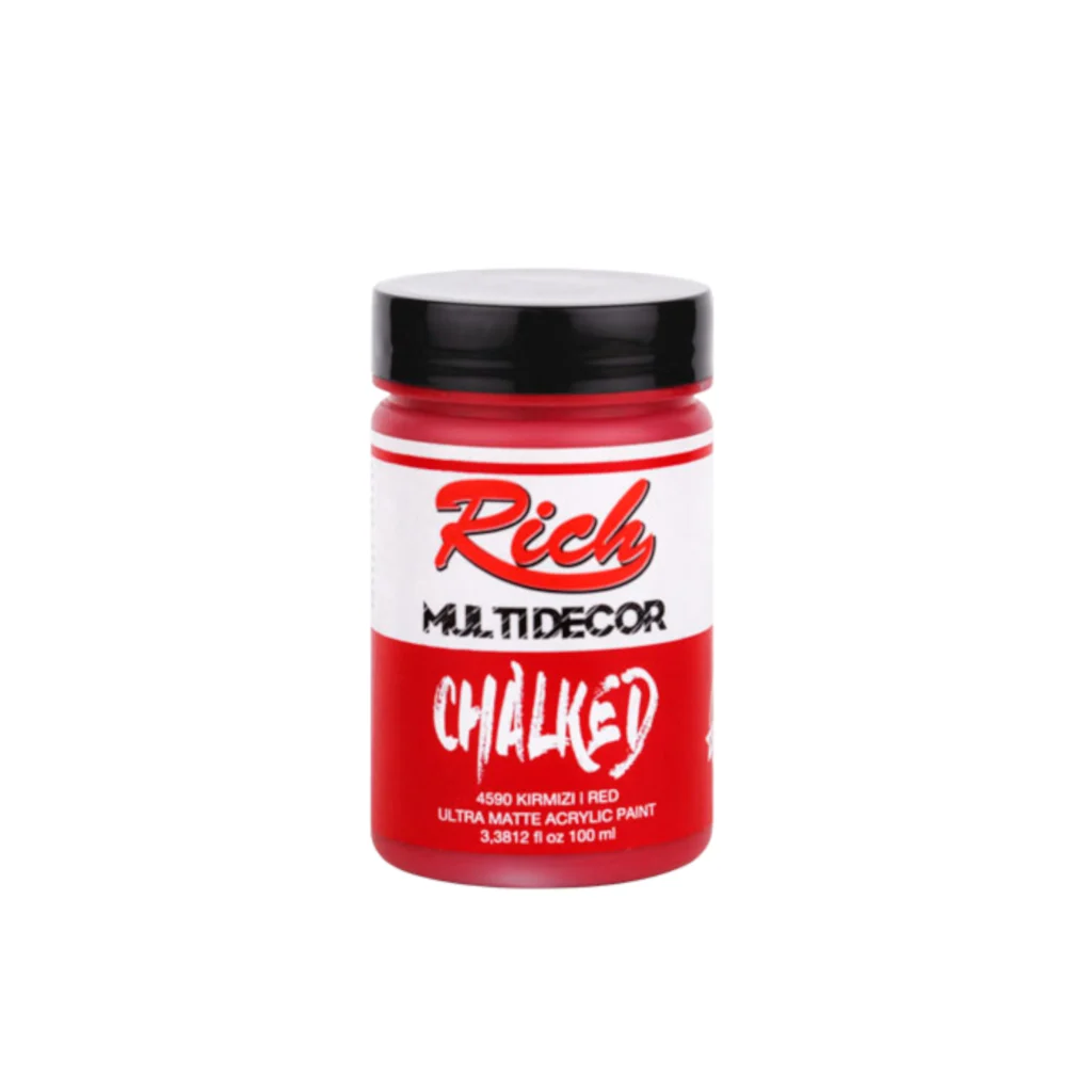 Rich Multidecor Chalked 100 ml | 4590-Kırmızı