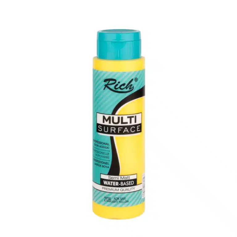 Rich Multi Surface Boya 500 ml 2128 - 03858 | Light Yellow-Açık Sarı