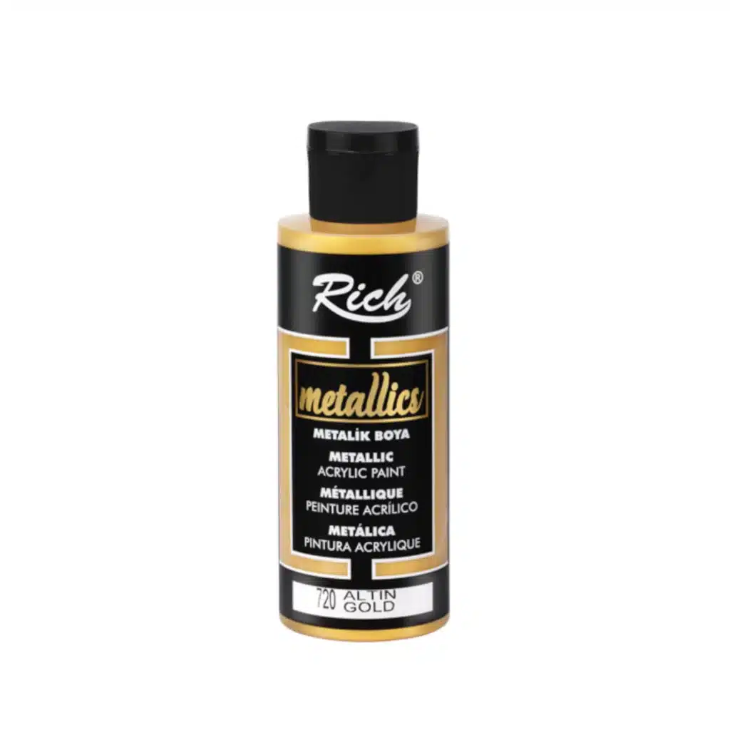 Rich Metalik Boya 120 ml-Altın
