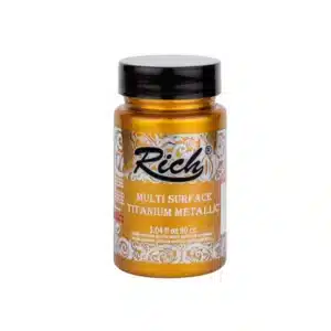 Rich Multi Surface Titanyum Metalik Boya 90 ml | 04385-Antik Altın