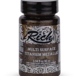 Rich Multi Surface Boya Titanium Metallic 04394 Granite-Granit 90 ml