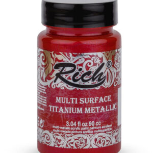 Rich Multi Surface Boya Titanium Metallic 0902546 Apple Sugar-Elma Şekeri 90 ml