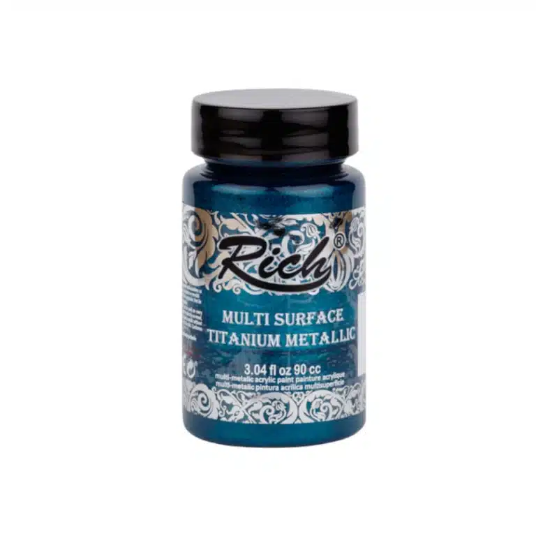 Rich Multi Surface Titanyum Metalik Boya 90 ml | 0902572-Turkuaz