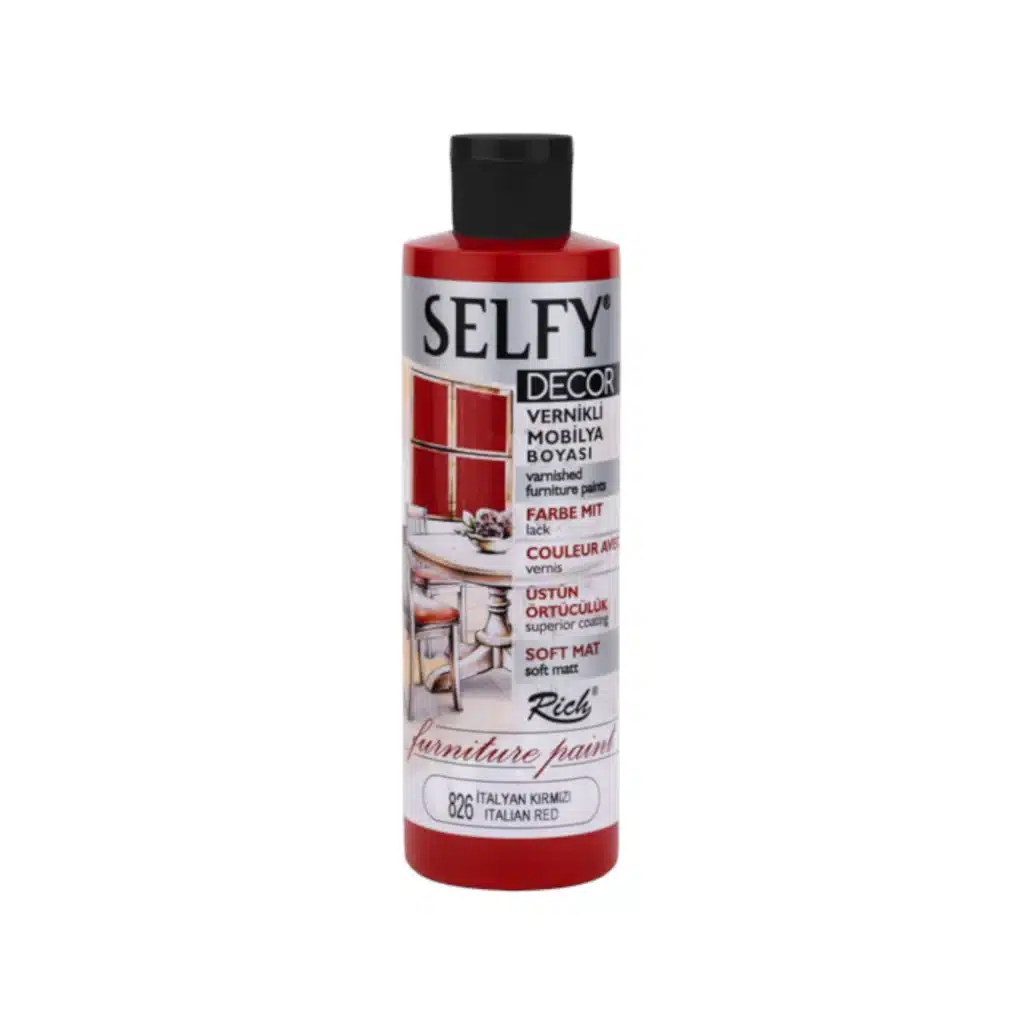 Rich Selfy Decor 240 ml-İtalyan Kırmızı