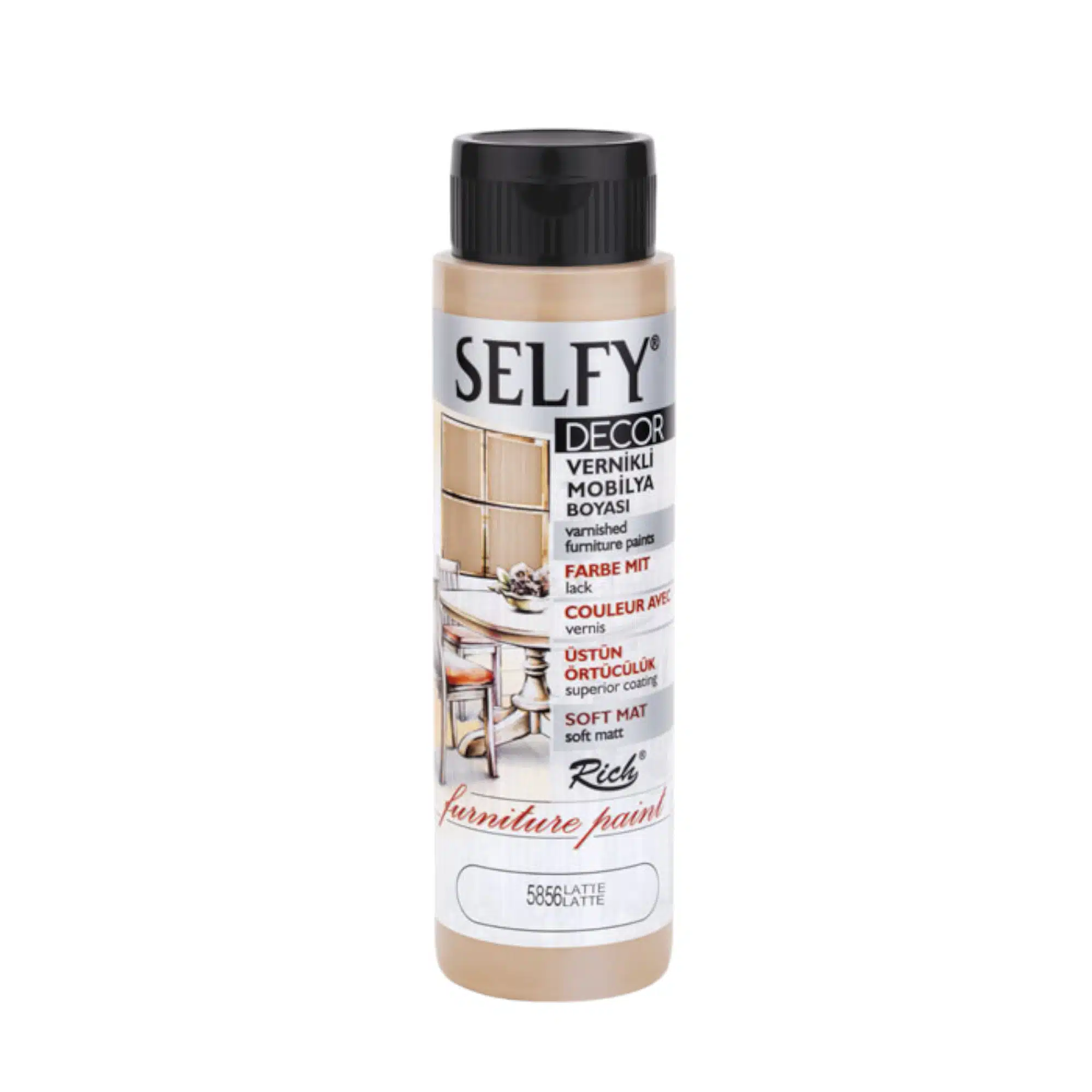 Rich Selfy Decor 500 ml-Latte 1 Rich Selfy Decor 500 ml-Latte