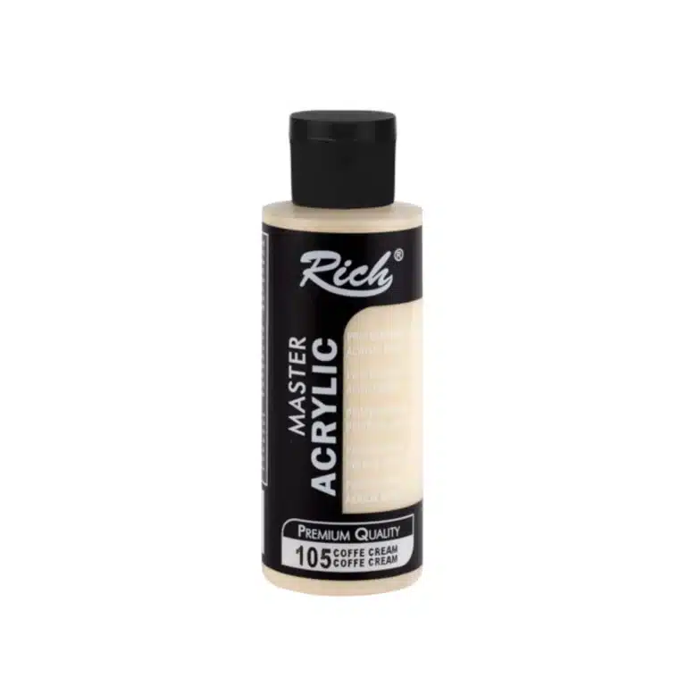 Rich Master Akrilik Boya 120 ml | 105-Coffe Cream