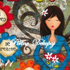 PD11-LNT |  Pirinç Dekopaj Kağıdı (29x42 cm)