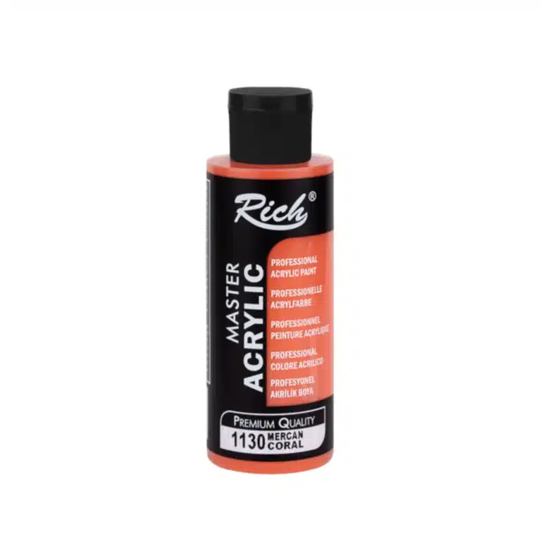 Rich Master Akrilik Boya 120 ml | 1130-Mercan