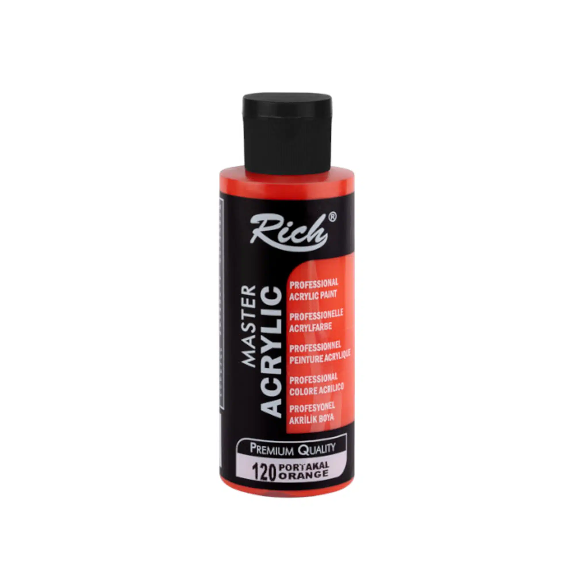 Rich Master Akrilik Boya 120 ml | 120 Portakal 1 Rich Master Akrilik Boya 120 ml | 120 Portakal
