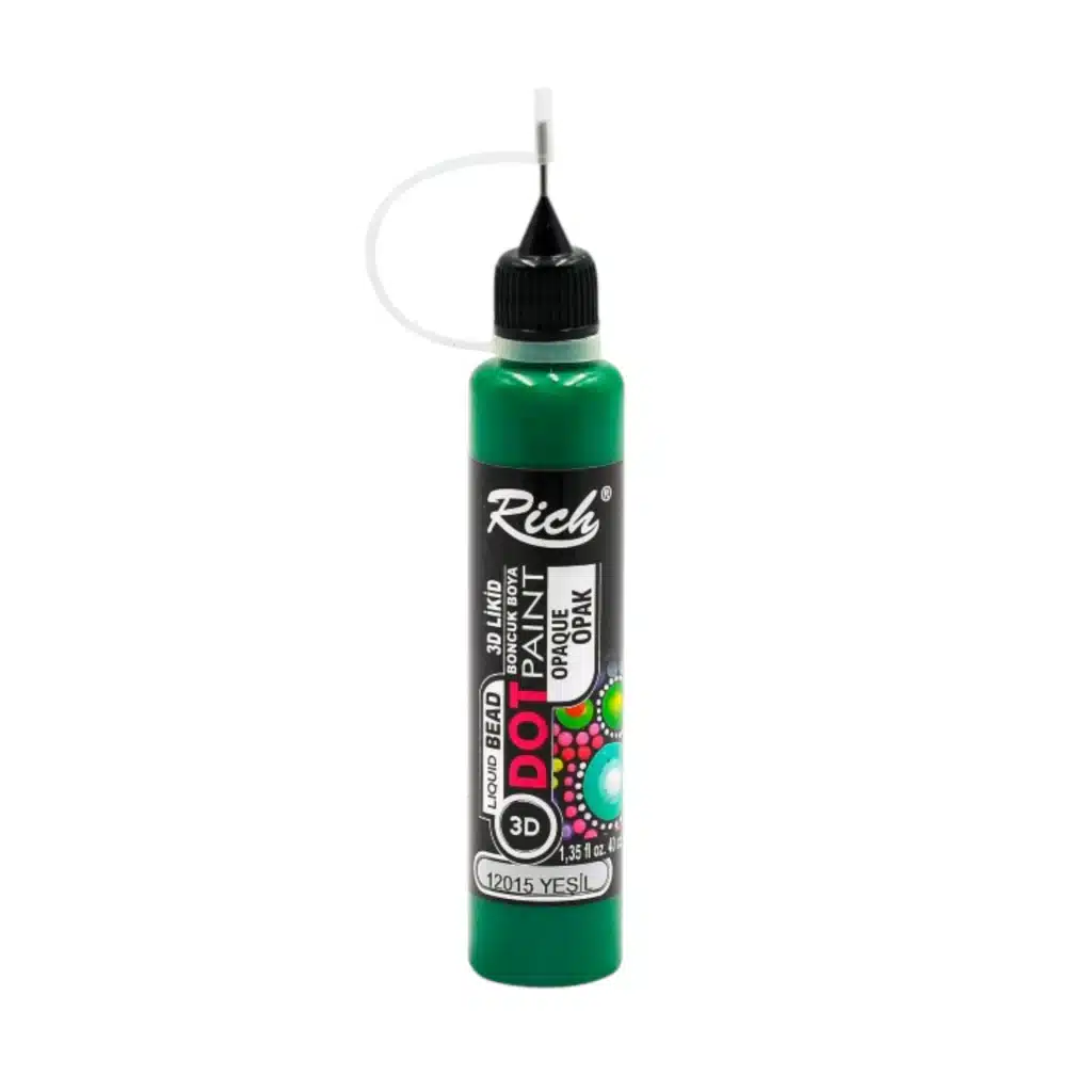 Rich Dot Paint 40 ml-Yeşil