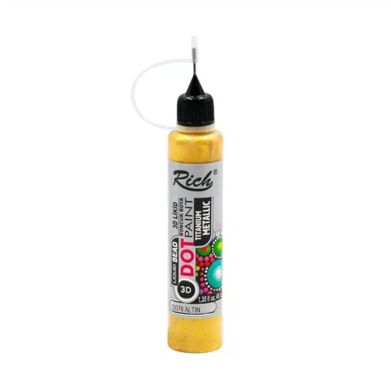 Rich Dot Paint Metalik 40 ml-Altın