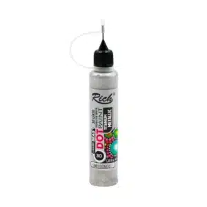 Rich Dot Paint Metalik 40 ml-Gümüş