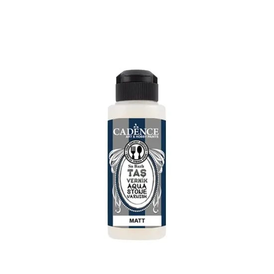 Cadence Su Bazlı Taş Vernik 120 ml Mat Ürün Görünümü Atölye Kiraz Cadence Su Bazlı Taş Vernik 120 Ml Mat Gıda Temasına Uygun Suya Dayanıklı Koruyucu Şişesi