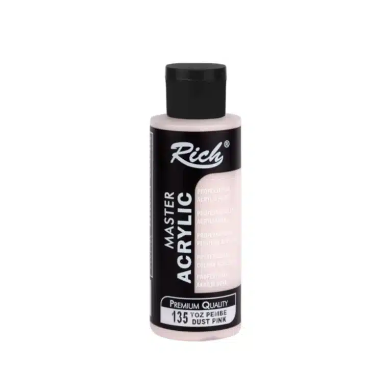 Rich Master Akrilik Boya 120 ml | 135-Toz Pembe