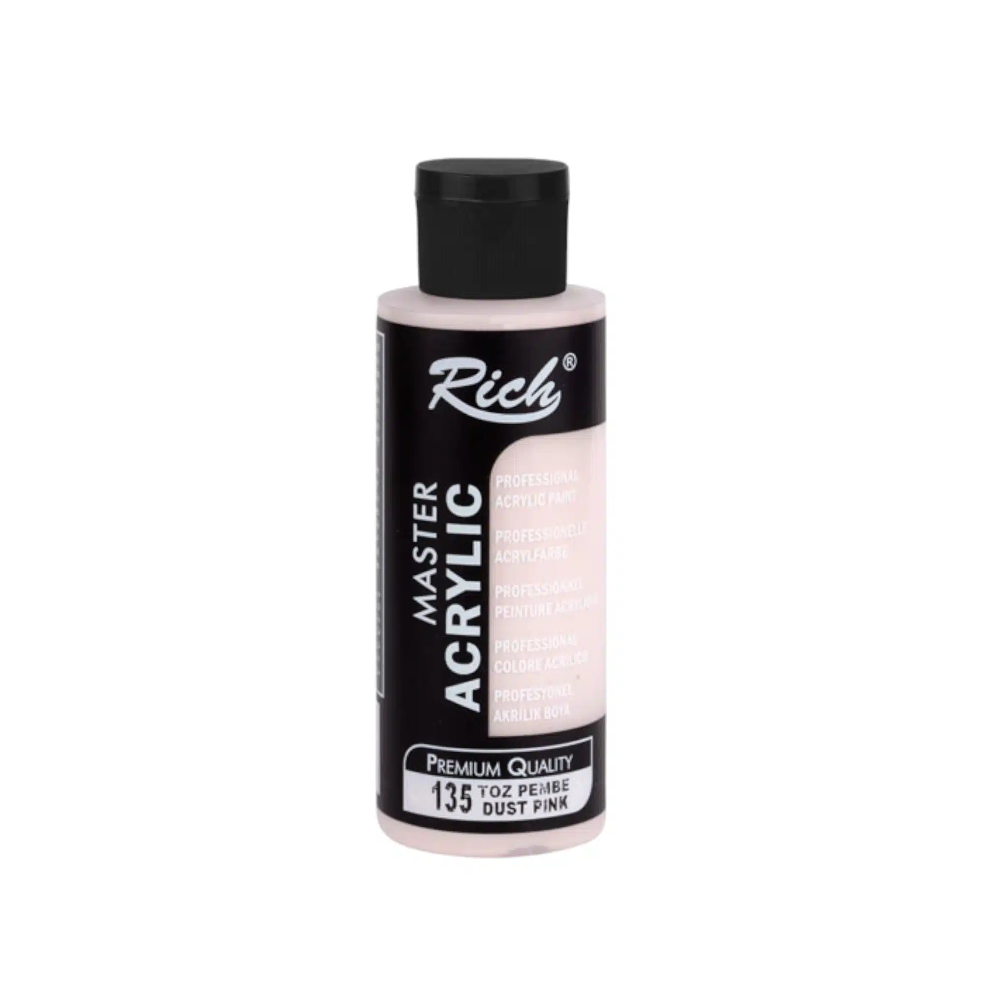Rich Master Akrilik Boya 120 ml | 135-Toz Pembe 1 Rich Master Akrilik Boya 120 ml | 135-Toz Pembe