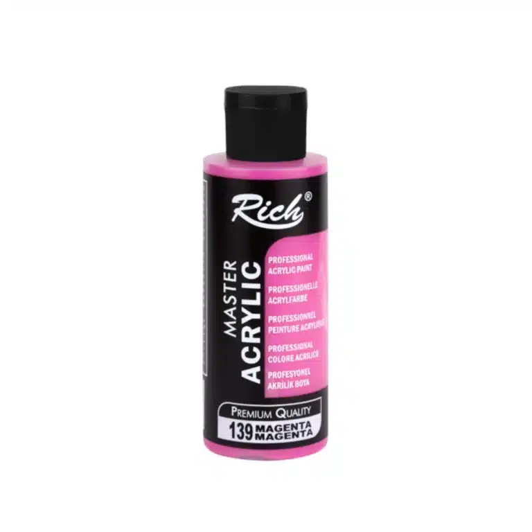 Rich Master Akrilik Boya 120 ml | 139-Magenta