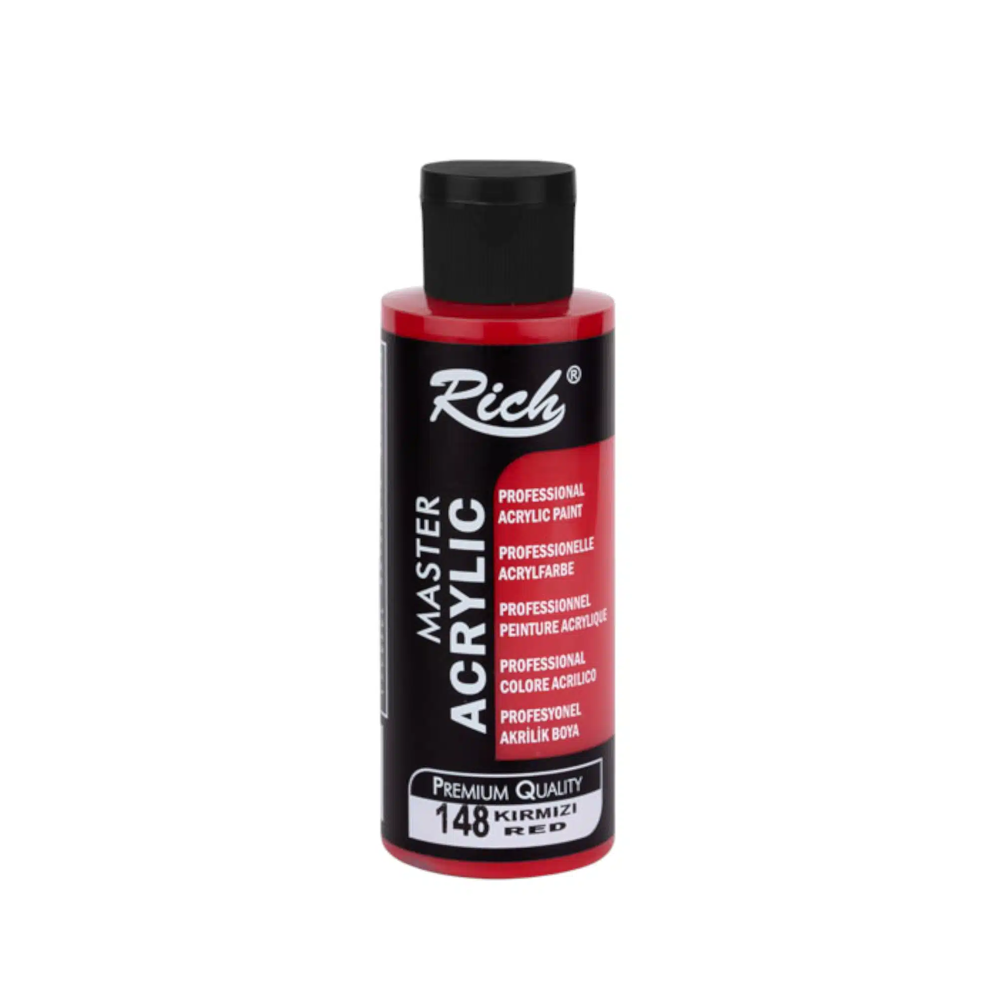Rich Master Akrilik Boya 120 ml | 148-Kırmızı 1 Rich Master Akrilik Boya 120 ml | 148-Kırmızı