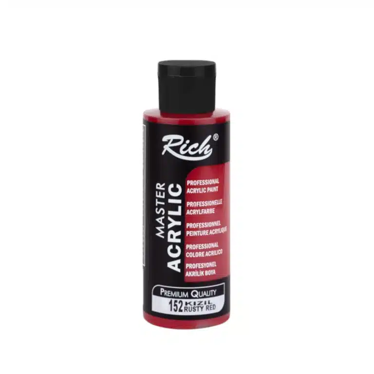 Rich Master Akrilik Boya-120 ml | 152-Kızıl