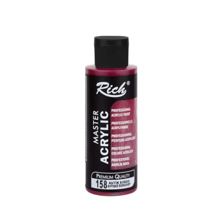 Rich Master Akrilik Boya 120 ml | 158-Antik Bordo