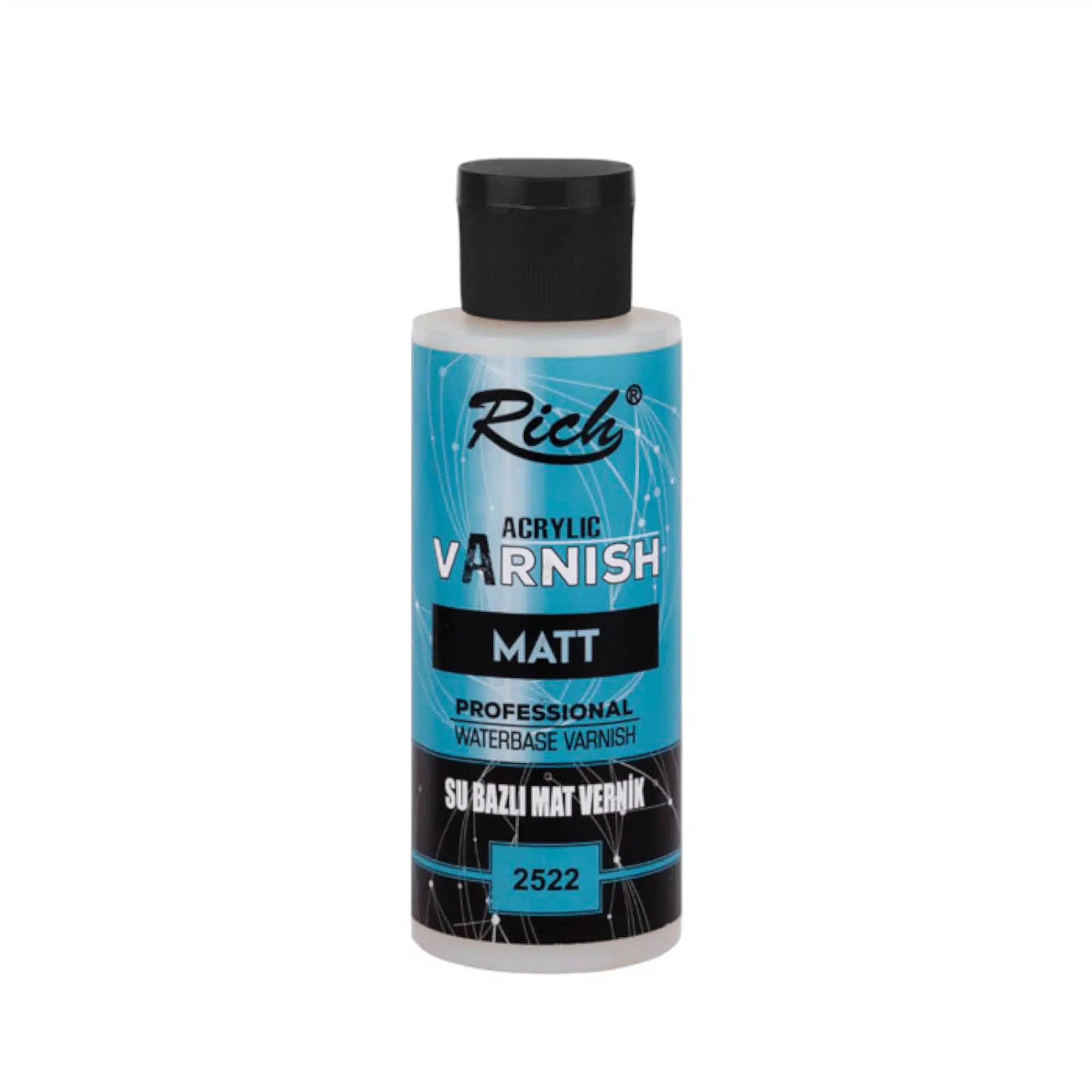 Rich Su Bazlı Mat Vernik 120 ml 1 Rich Su Bazlı Mat Vernik 120 ml