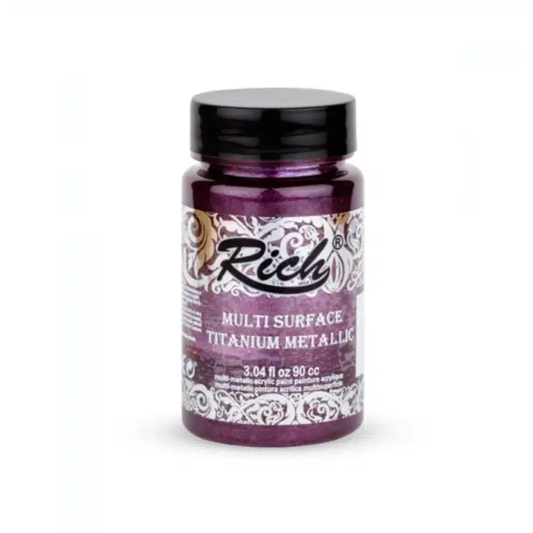 Rich Multi Surface Titanium Metalik Boya 90 ml | 0902560-Antik Mürdüm