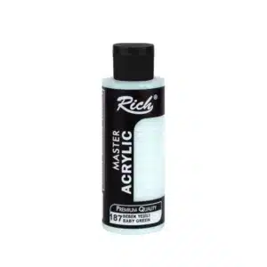 Rich Master Akrilik Boya 120 ml | 187-Bebek Yeşili