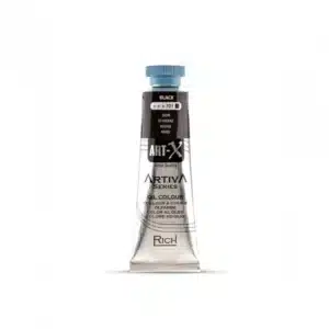Art-X Artiva Yağlı Boya 37 ml | 409-Siyah