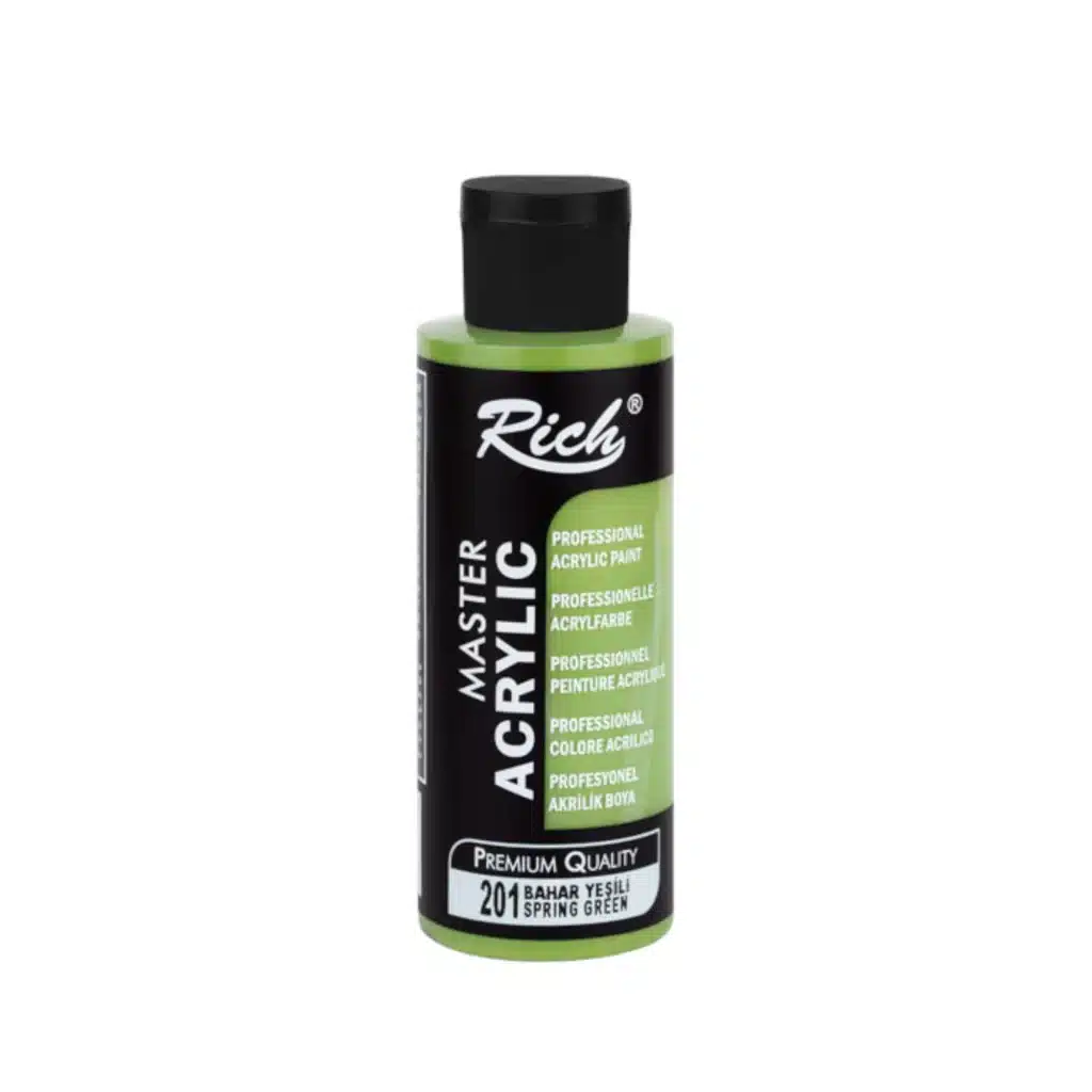 Rich Master Akrilik Boya 120 ml | 201-Bahar Yeşili