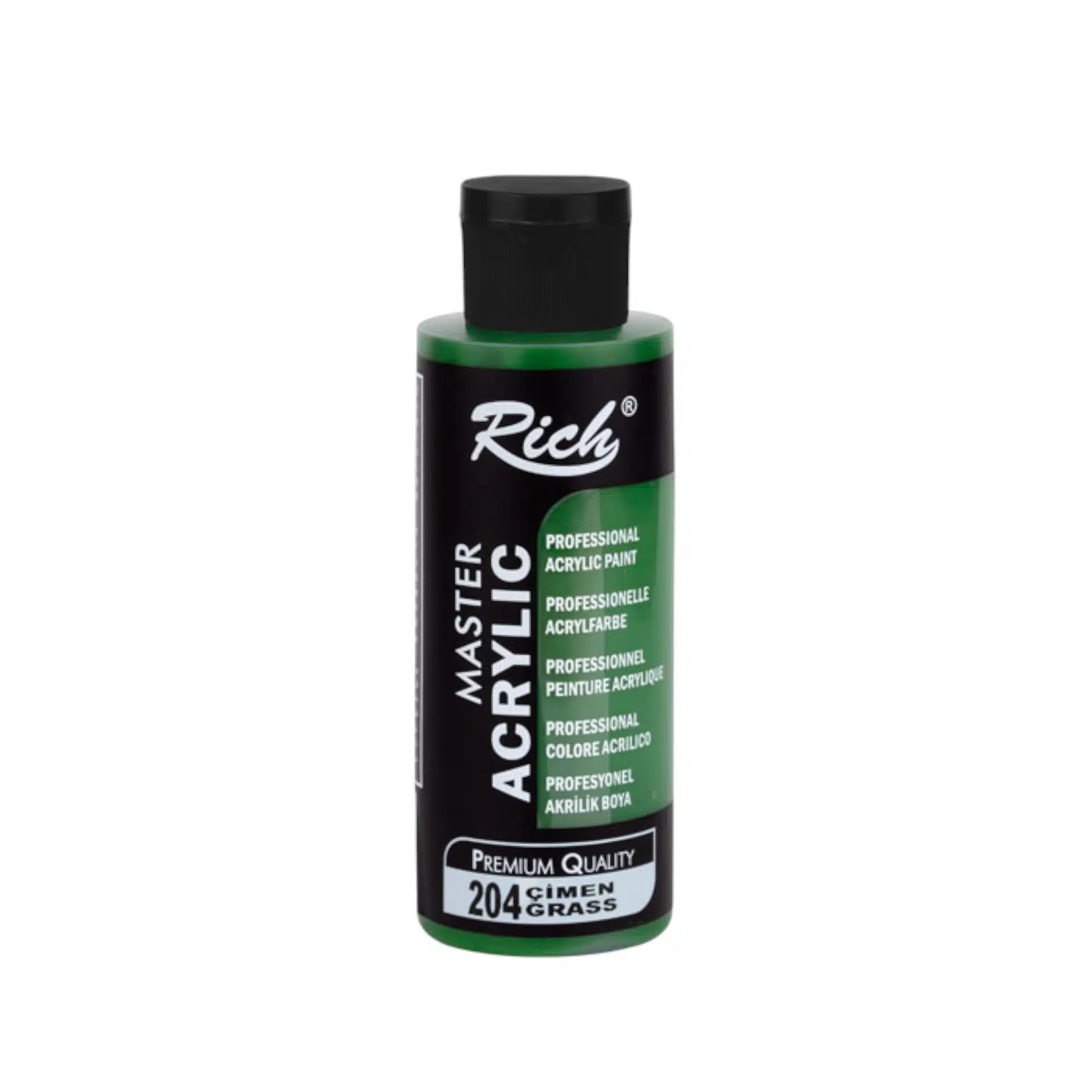 Rich Master Akrilik Boya 120 ml | 204-Çimen 1 Rich Master Akrilik Boya 120 ml | 204-Çimen