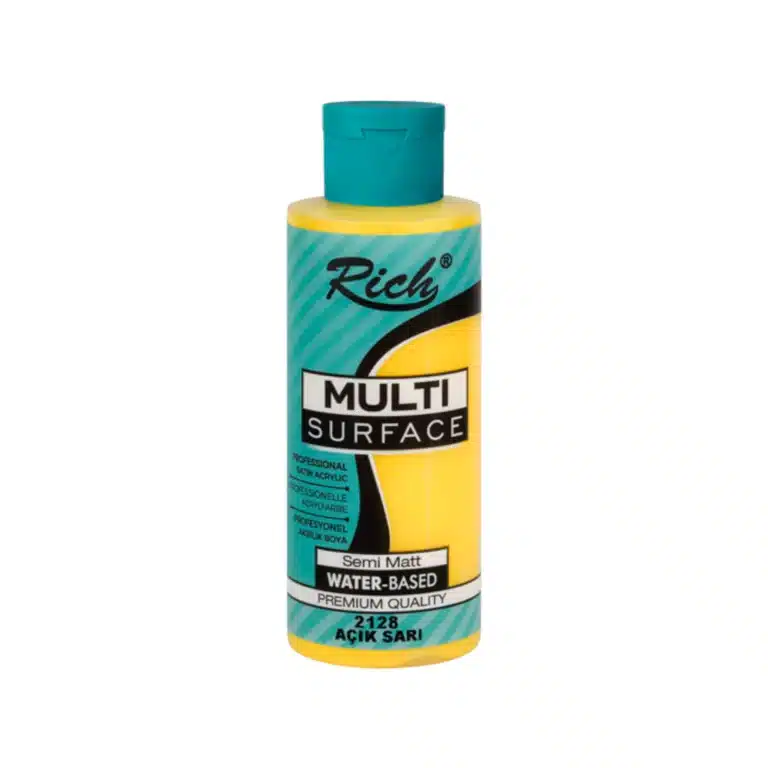 Rich Multi Surface Boya 120 ml | 2128-Açık Sarı