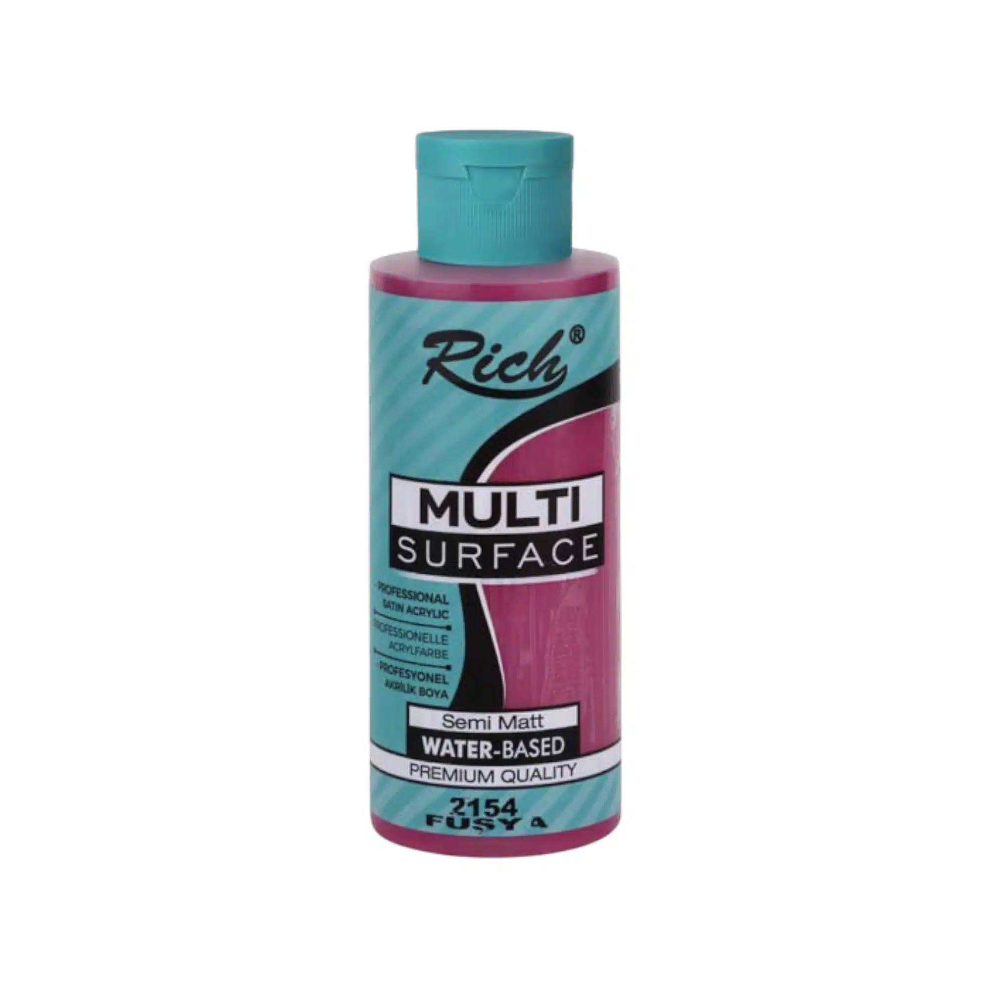Rich Multi Surface Boya 120 ml | 2154-Fuşya 1 Rich Multi Surface Boya 120 ml | 2154-Fuşya