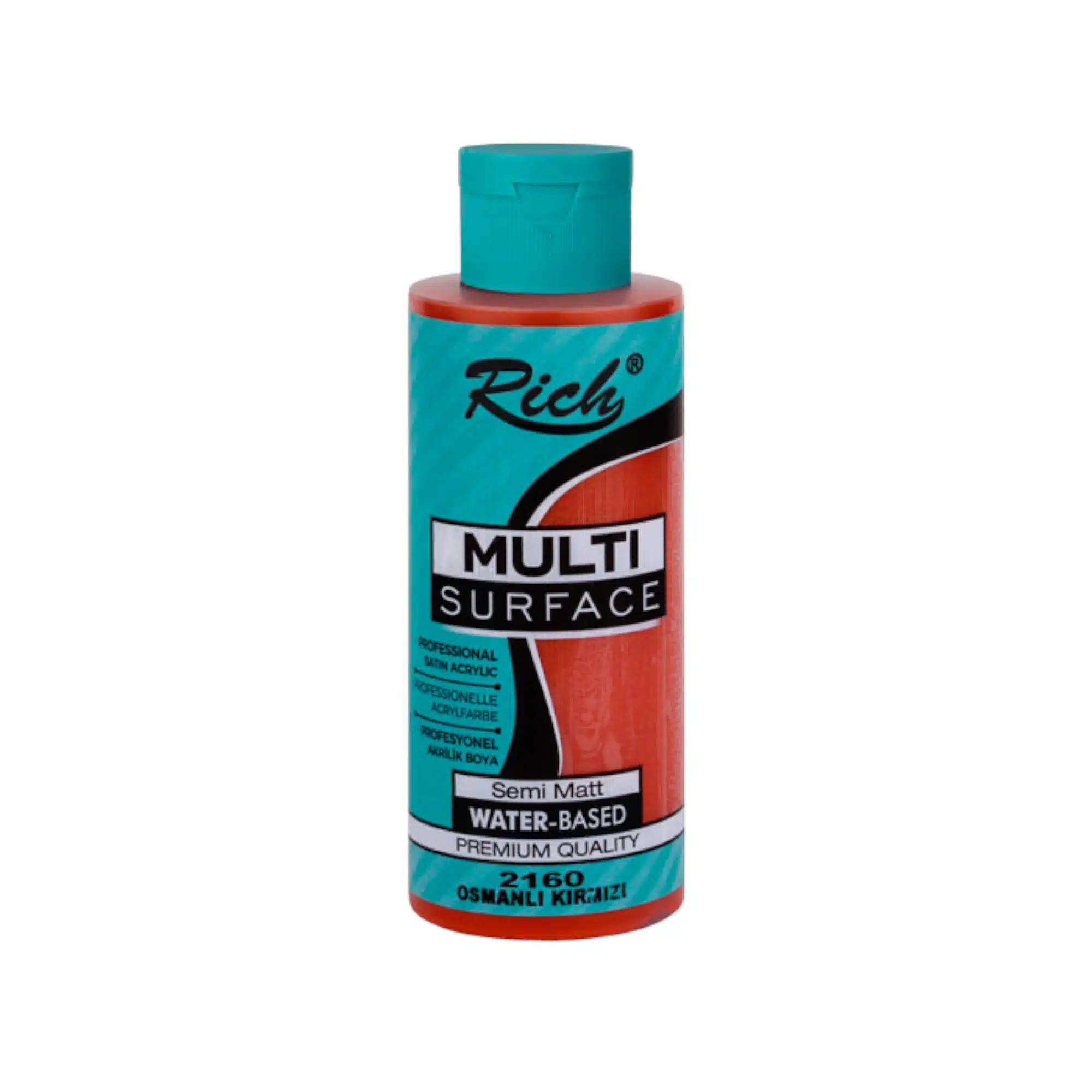 Rich Multi Surface Boya 120 ml | 2160-Osmanlı Kırmızı 1 Rich Multi Surface Boya 120 ml | 2160-Osmanlı Kırmızı
