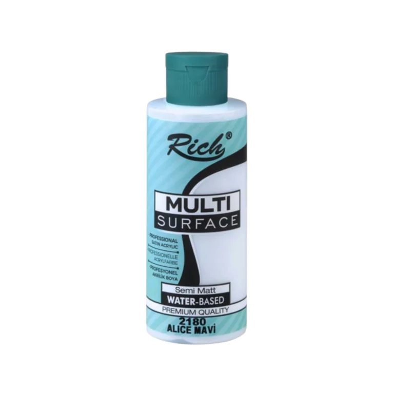 Rich Multi Surface Boya 120 ml | 2180-Alice Mavi
