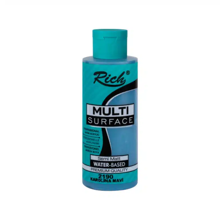 Rich Multi Surface Boya 120 ml | 2190-Karolina Mavi