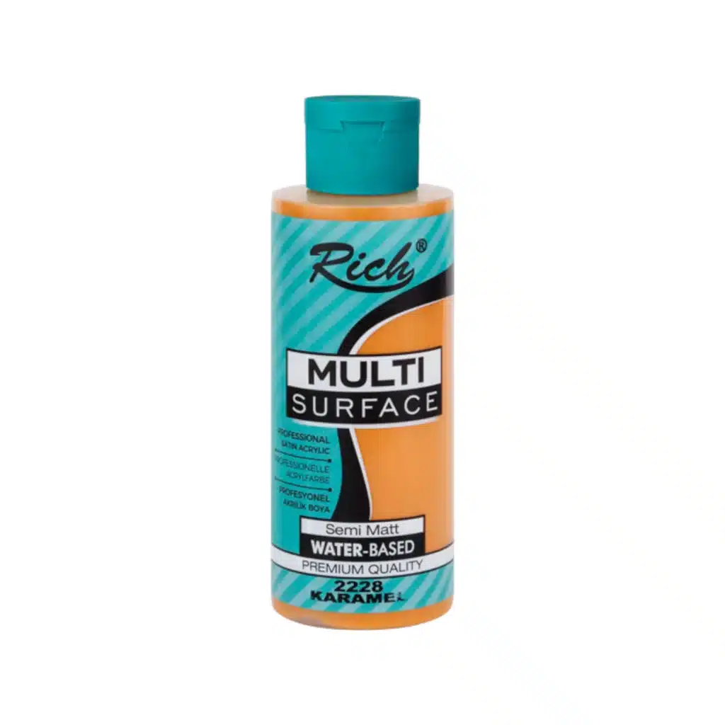 Rich Multi Surface Boya 120 ml | 2228-Karamel