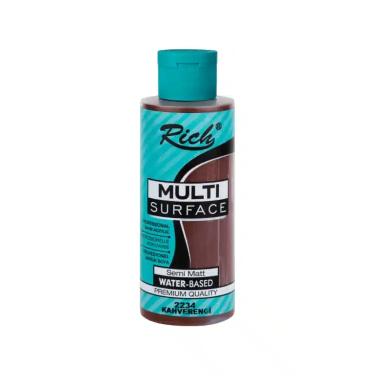 Rich Multi Surface Boya 120 ml | 2234-Kahverengi