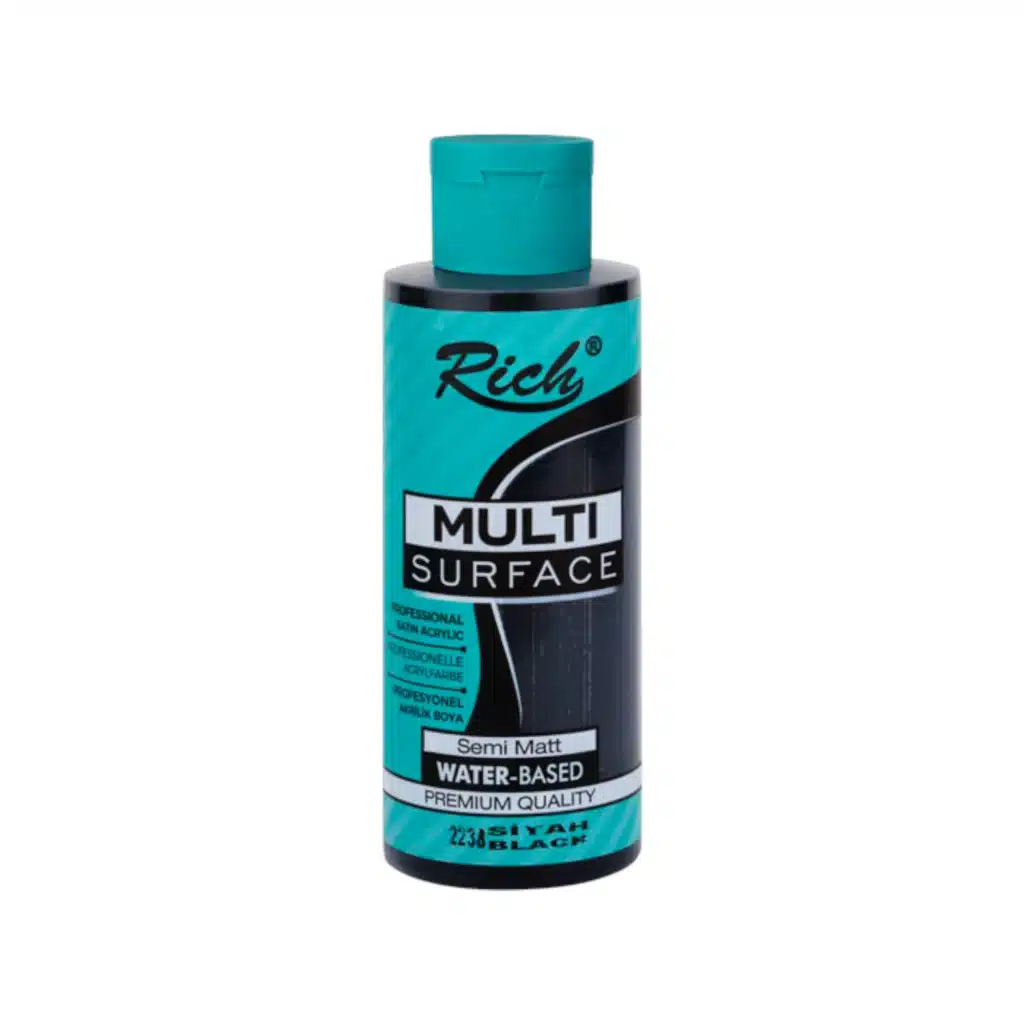 Rich Multi Surface Boya 120 ml 2238 | Siyah