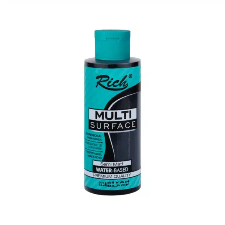Rich Multi Surface Boya 120 ml 2238 | Siyah