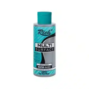Rich Multi Surface Boya 120 ml | 2240-İs Siyah
