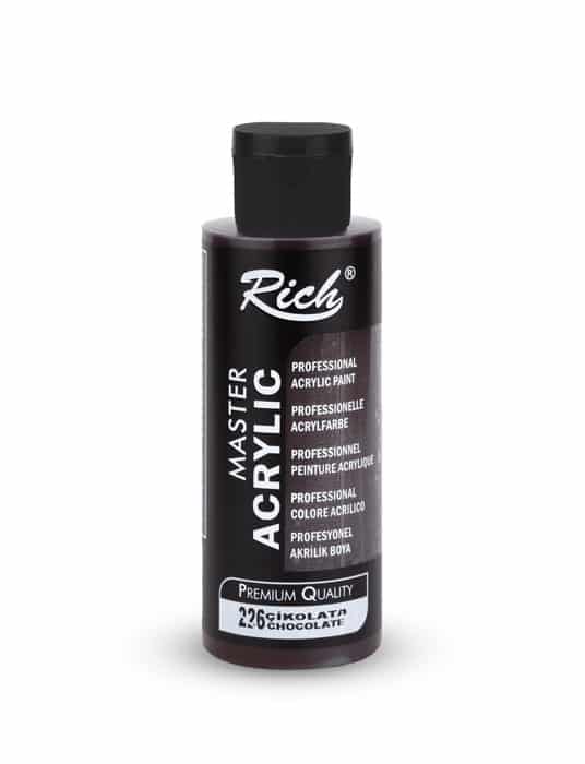 Rich Master Akrilik Boya-120 Ml | 226-Çikolata
