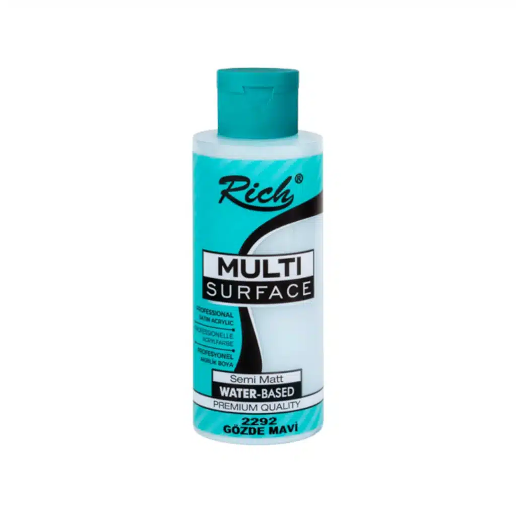 Rich Multi Surface Boya 120 ml | 2292-Gözde Mavi
